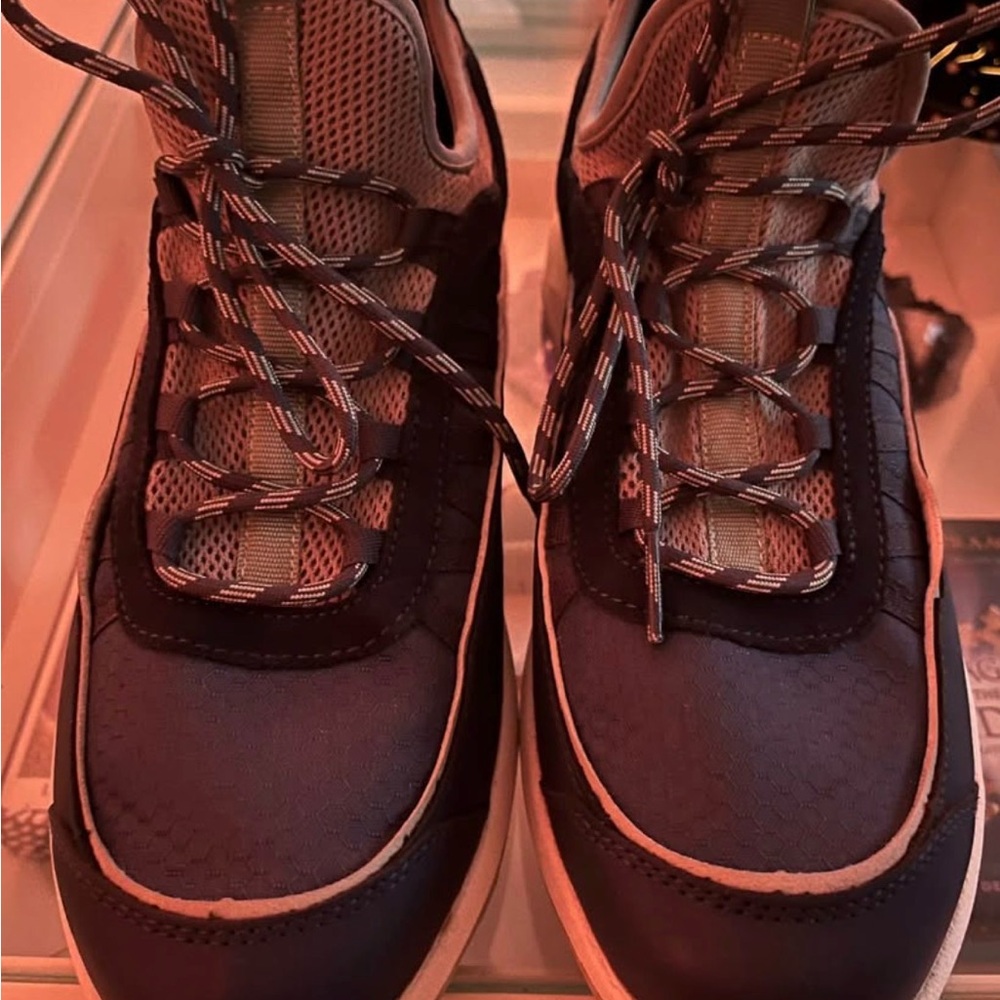Stylish Black and Gray Geox Shoes